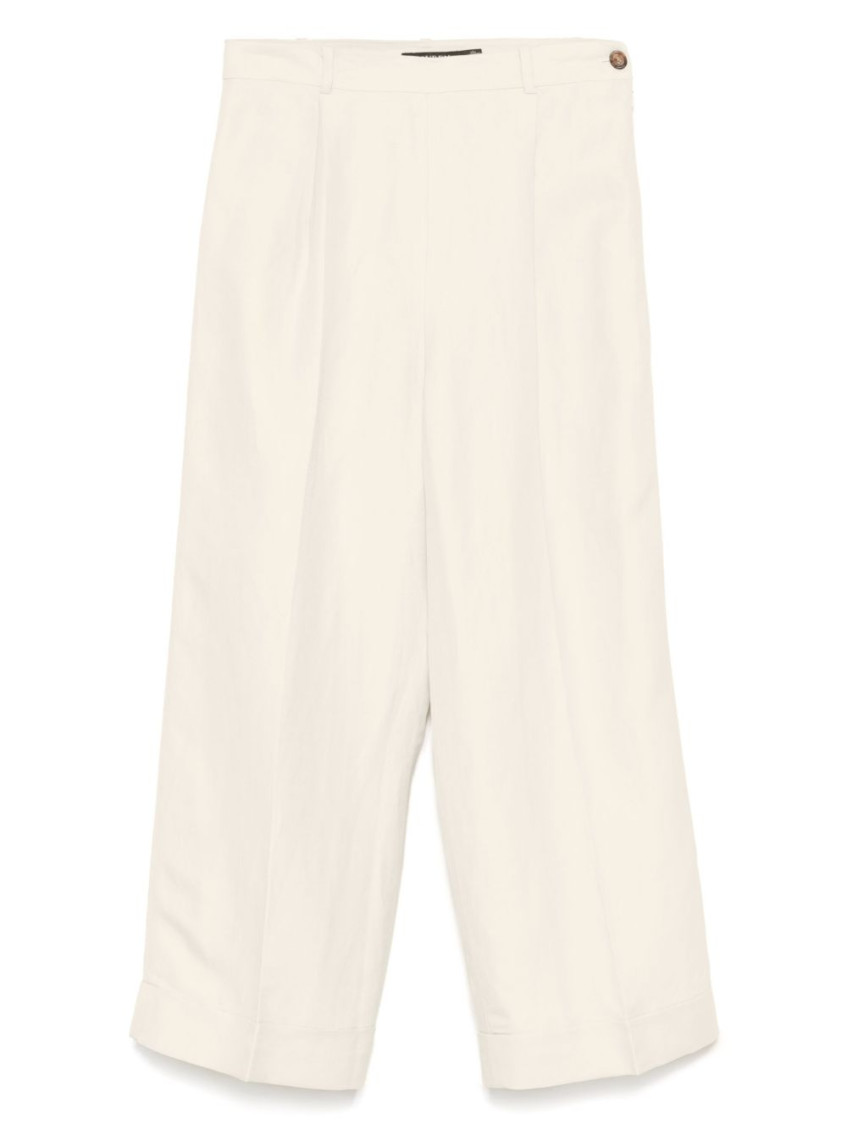 Ralph Lauren Beige Yaitlee Trousers In Neutral