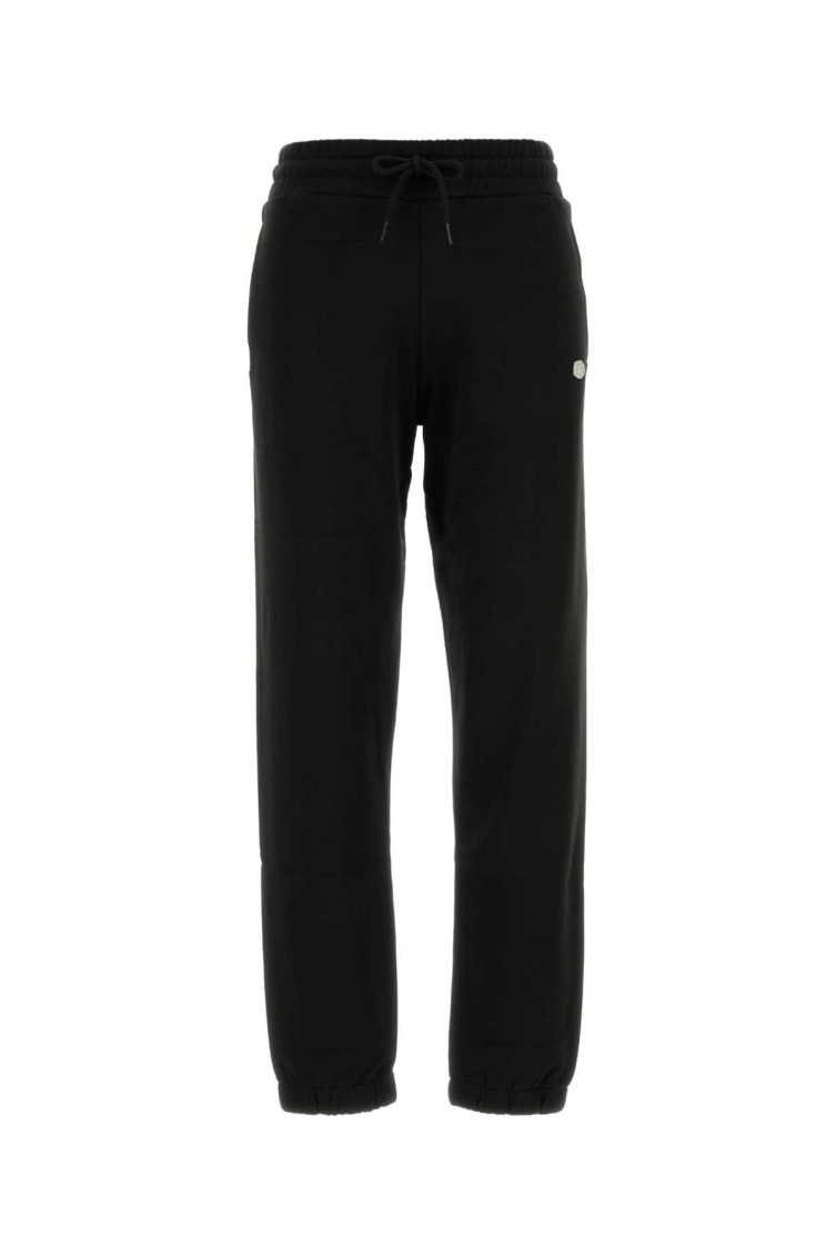 Kenzo Joggers Cotton Elastic Waistband In Black