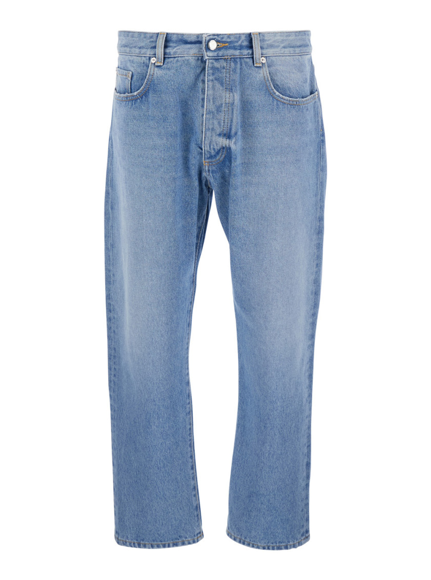 Icon Denim Light Blue Regular Fit Jeans In Blue