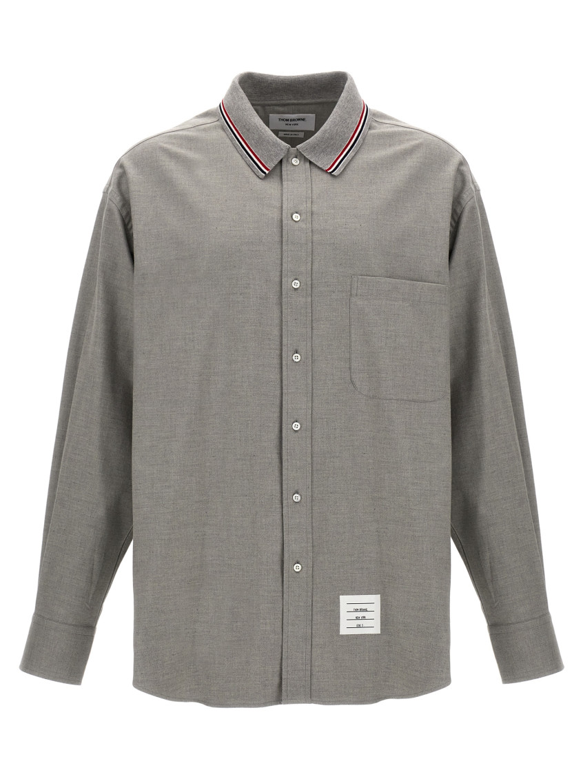 Thom Browne Shirt In Gray
