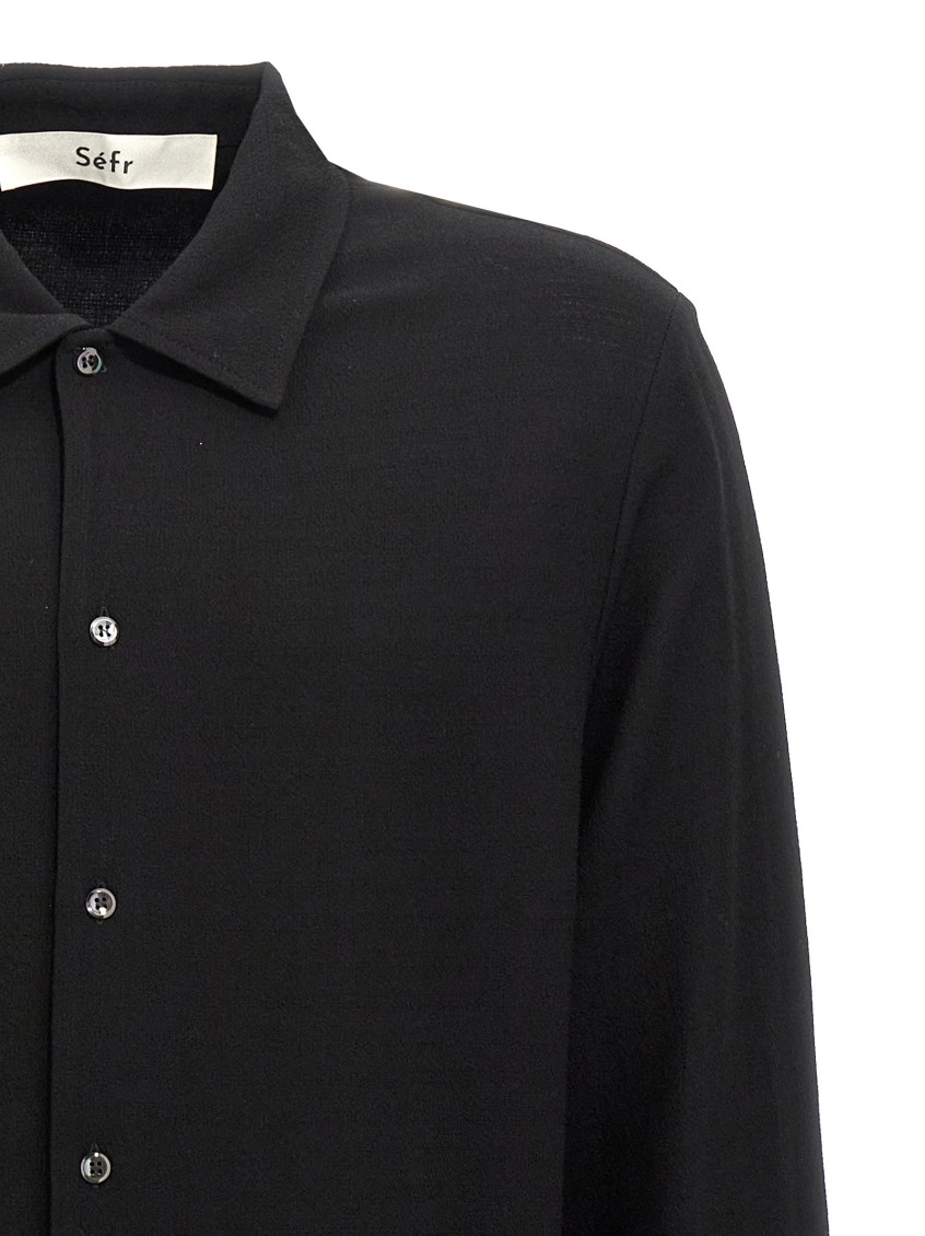 Sefr Black Sense Shirt for Men Online India at Darveys.com