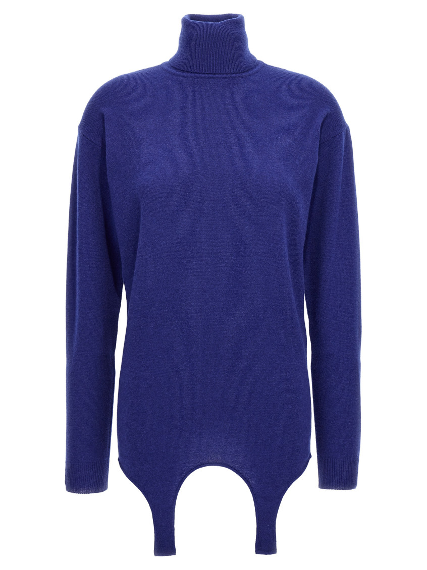 Saint Laurent Sweaters In Blue