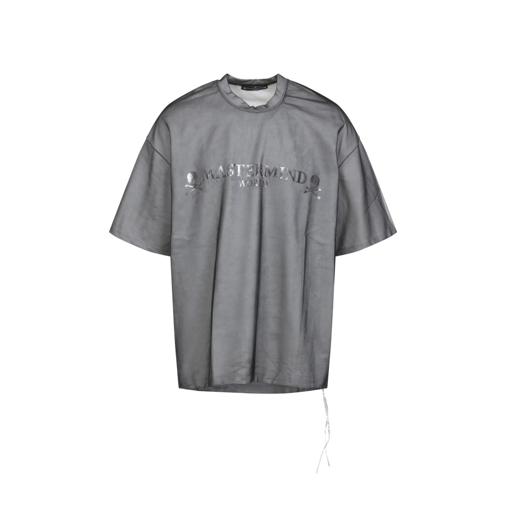 Mastermind Japan Graphic Print Short Sleeve Layered T-shirt In Gray