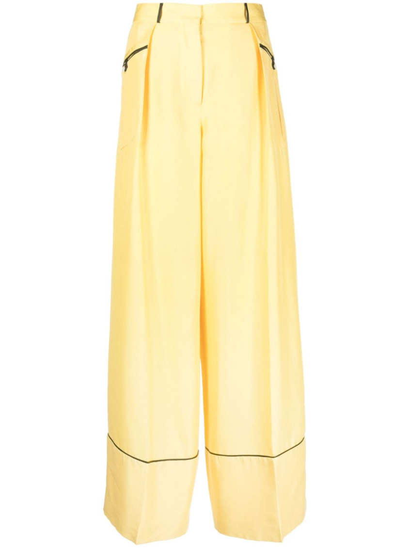 Bally Trousers In Yellow
