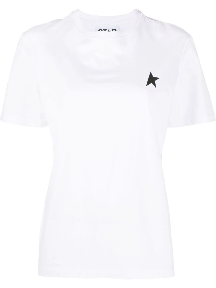 Golden Goose Deluxe Brand Women Regular Cotton T-shirt In White