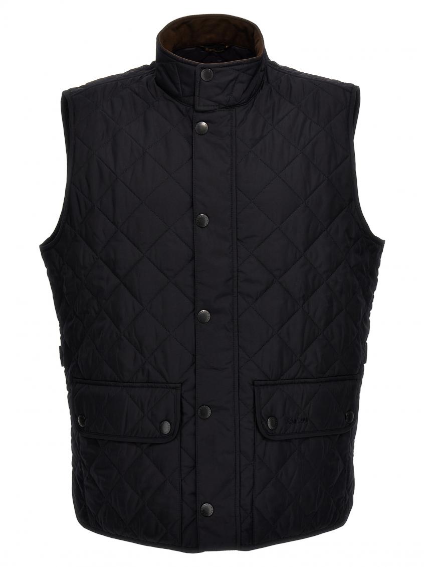 BARBOUR DARK BLUE QUILTED VEST 