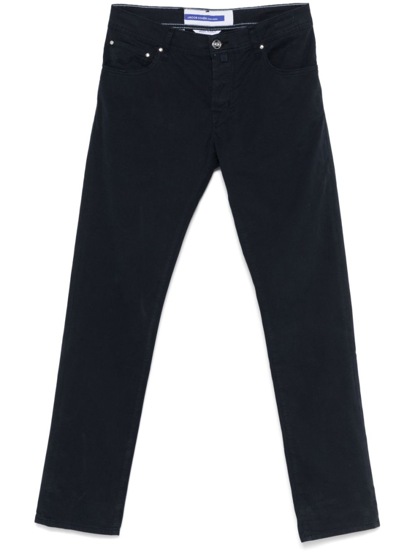 Jacob Cohen Navy Blue Slim Fit Nick Denim In Navy Blue