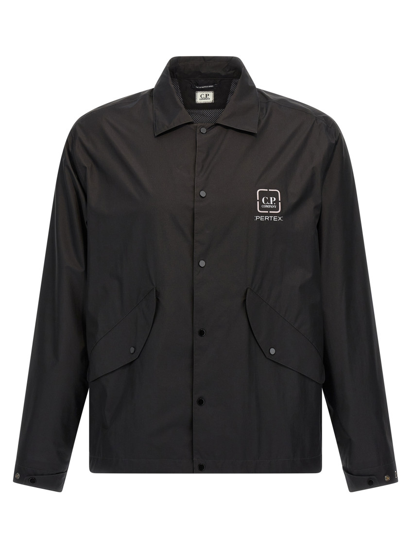 C.p. Company C.p.company Black Nylon Jacket In Black