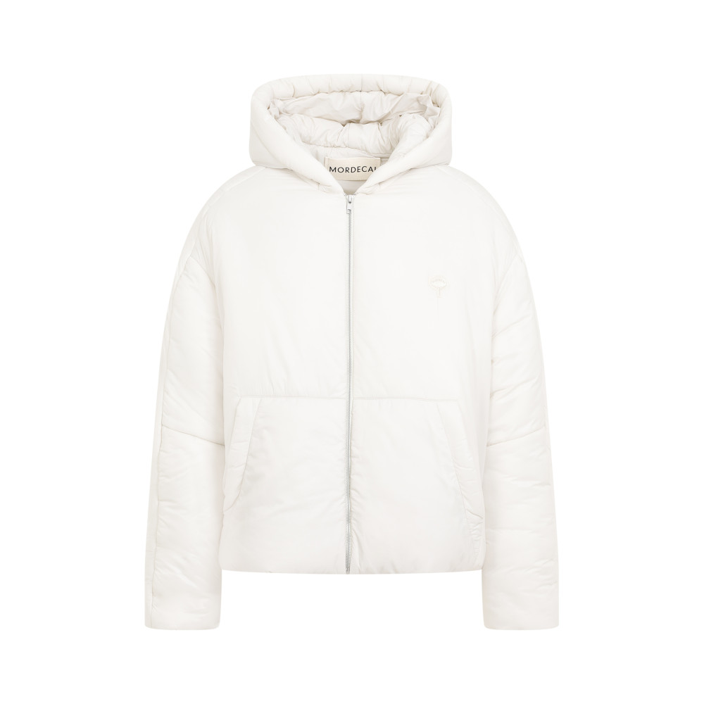 Mordecai Logo-embroidered Jacket In White