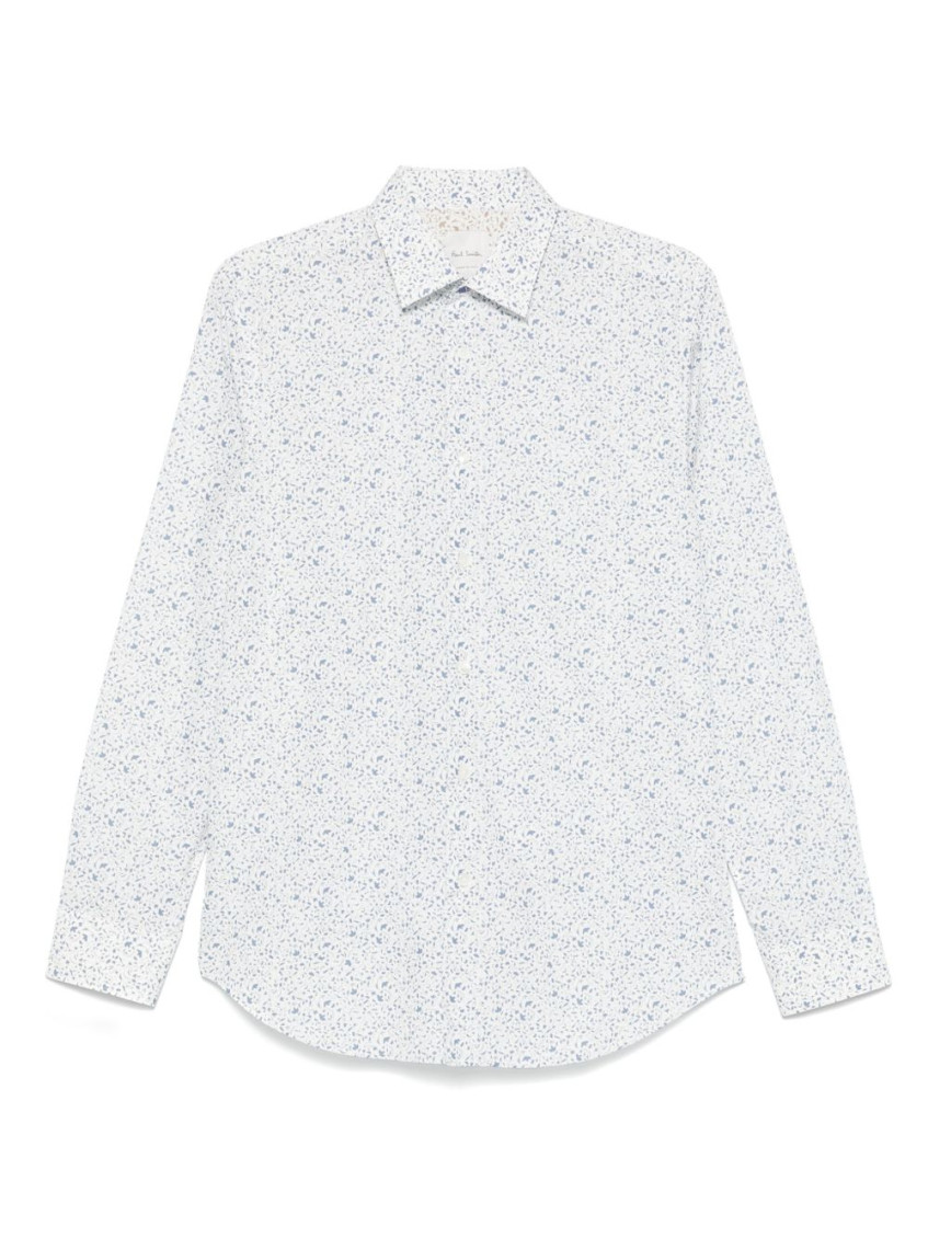 Shop Paul Smith Light Blue Tailored Fit Shirt