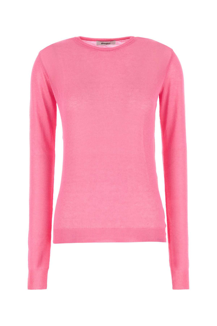Gimaguas Jason Sweater Viscose Blend In Pink