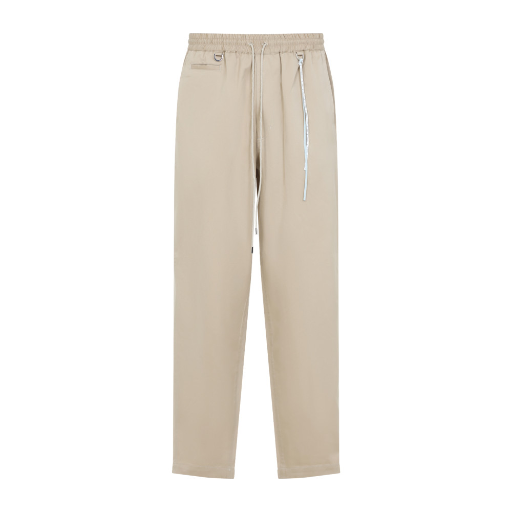 Mastermind Japan Mastermind Relaxed Fit Pants With Elastic Waistband In Beige