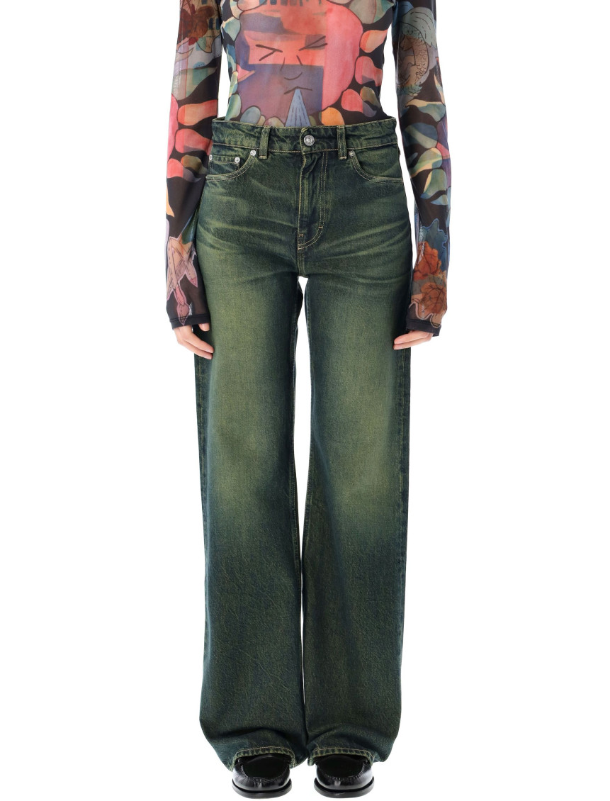 Our Legacy Women S Boot Cut Jeans Malibu Sand Wash