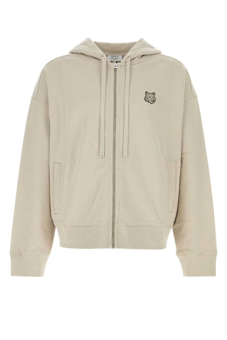 Maison Kitsuné Maison Kitsune Cappuccino Cotton Sweatshirt