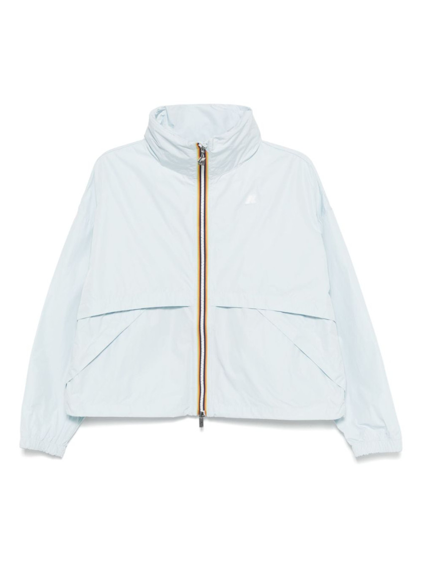 K-way Light Blue Aubette Memory Touch Jacket