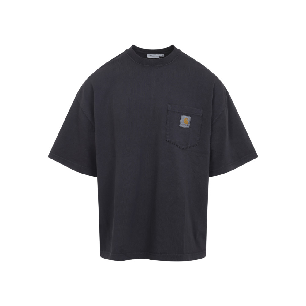 Carhartt Hudson Pocket Short-sleeved T-shirt In Black