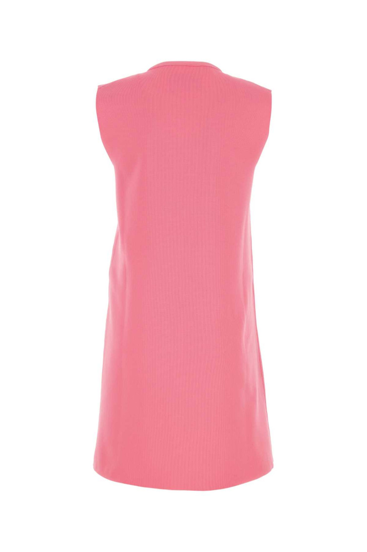 ワンピース Jil Sander Fluo Pink Polyester Mini Dress Jil Sander Fluo Pink Polyester Mini Dress | ModeSens