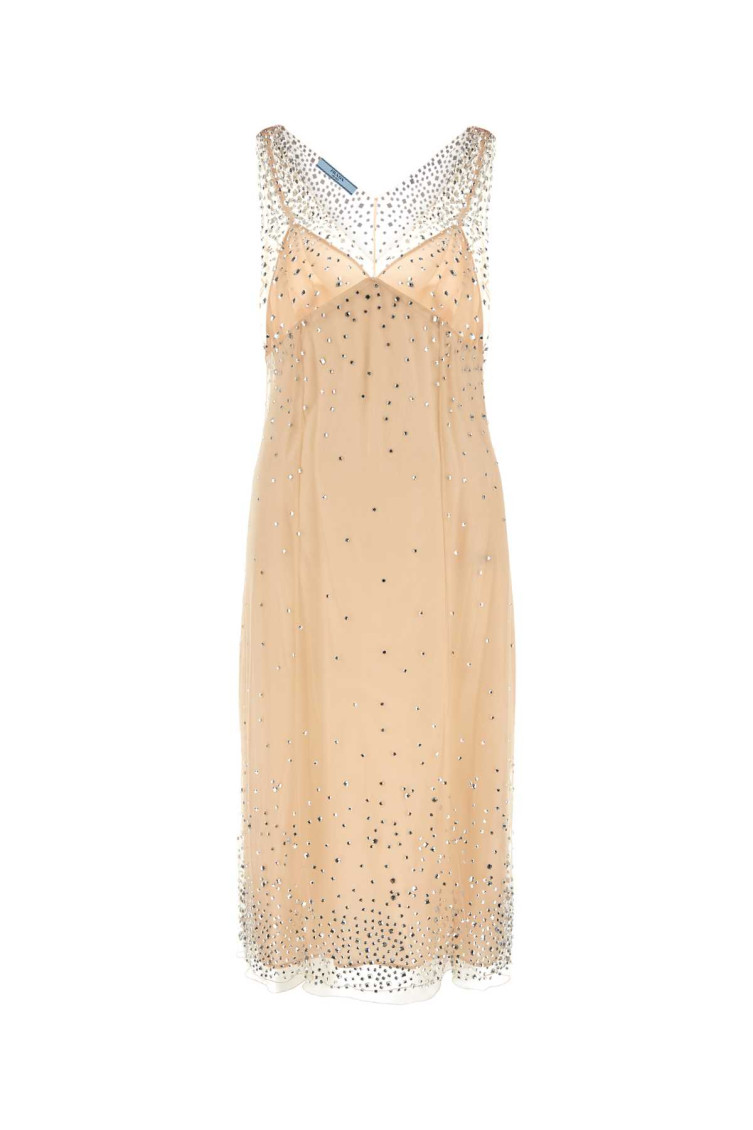 Prada Skin Pink Nylon Dress