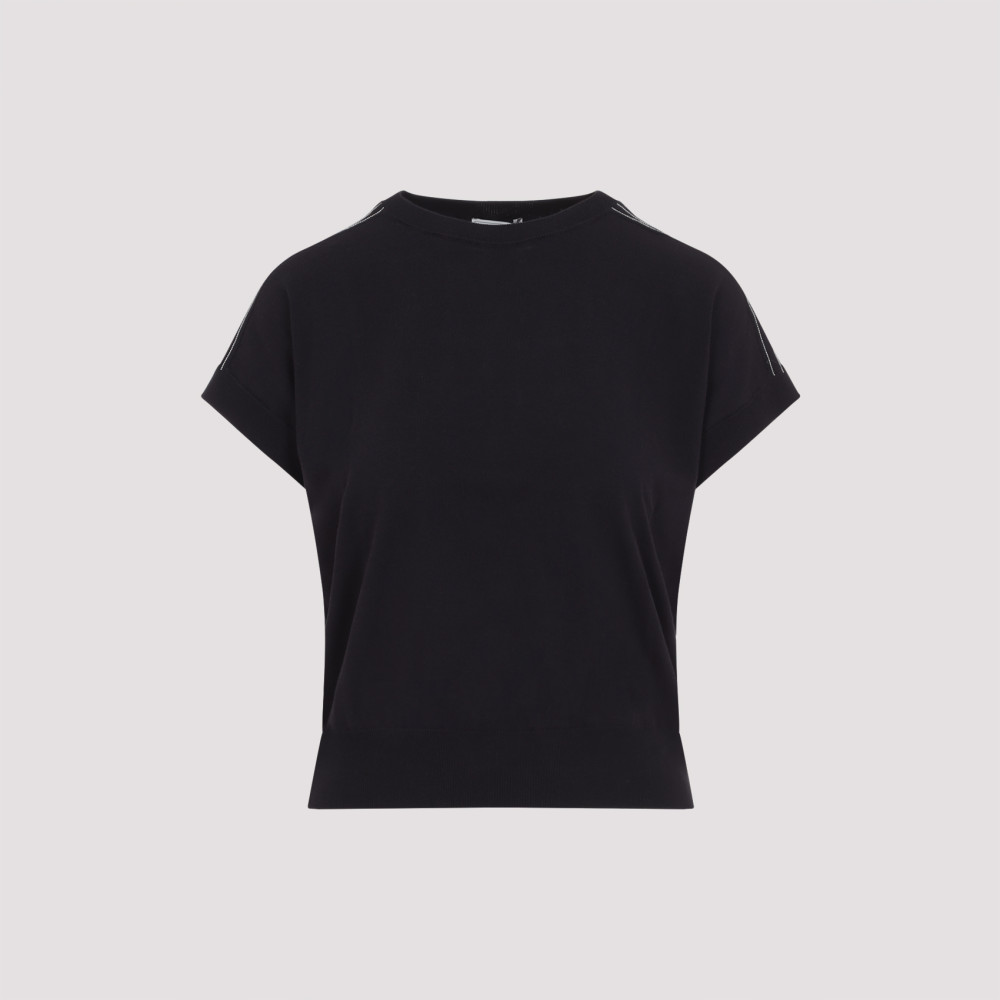 Peserico Sweater In Navy Blue
