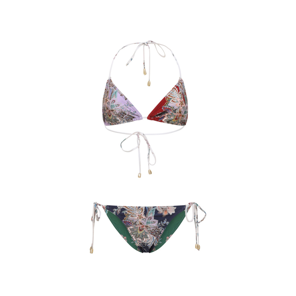 Zimmermann Rhiannon Swimsuit In Multicolor