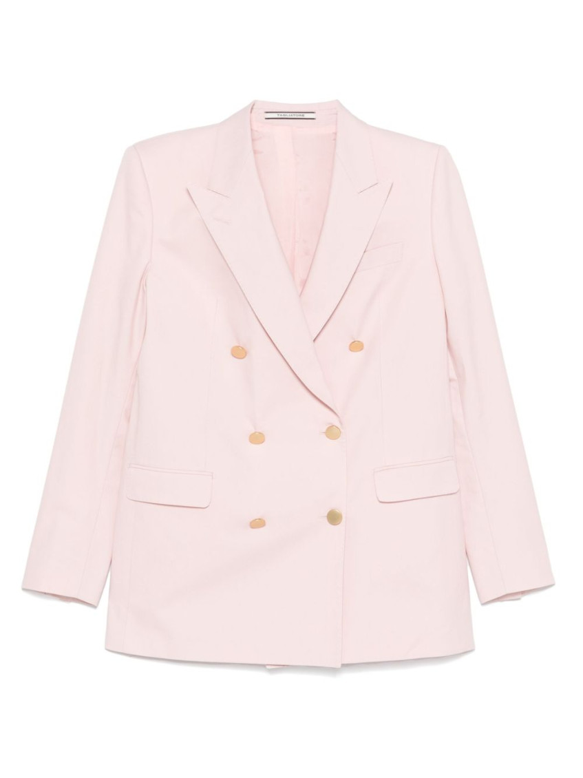 Shop Tagliatore Pink Jasmine Blazer