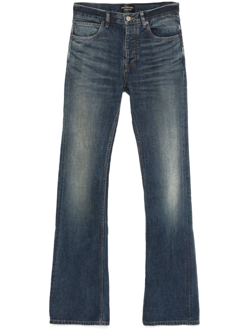 BALENCIAGA BLUE STRAIGHT JEANS