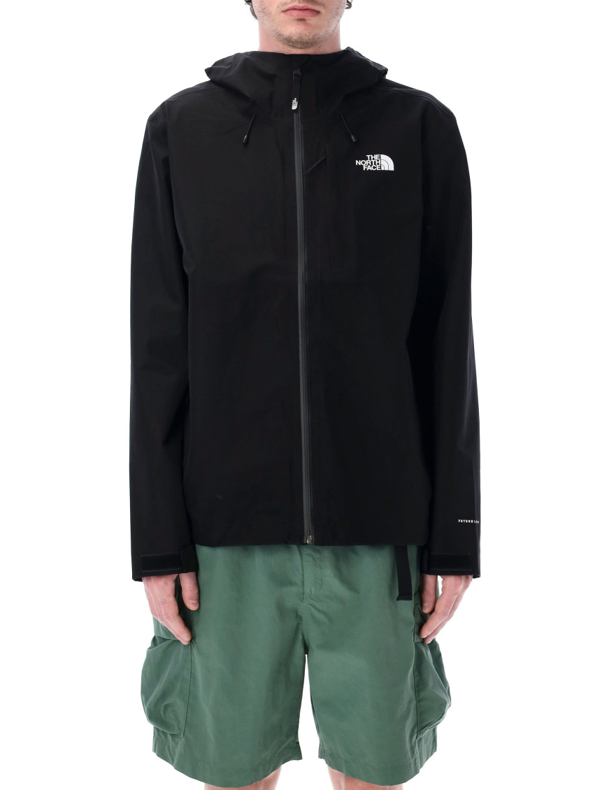 THE NORTH FACE BLACK LOGO HOODED JACKET 