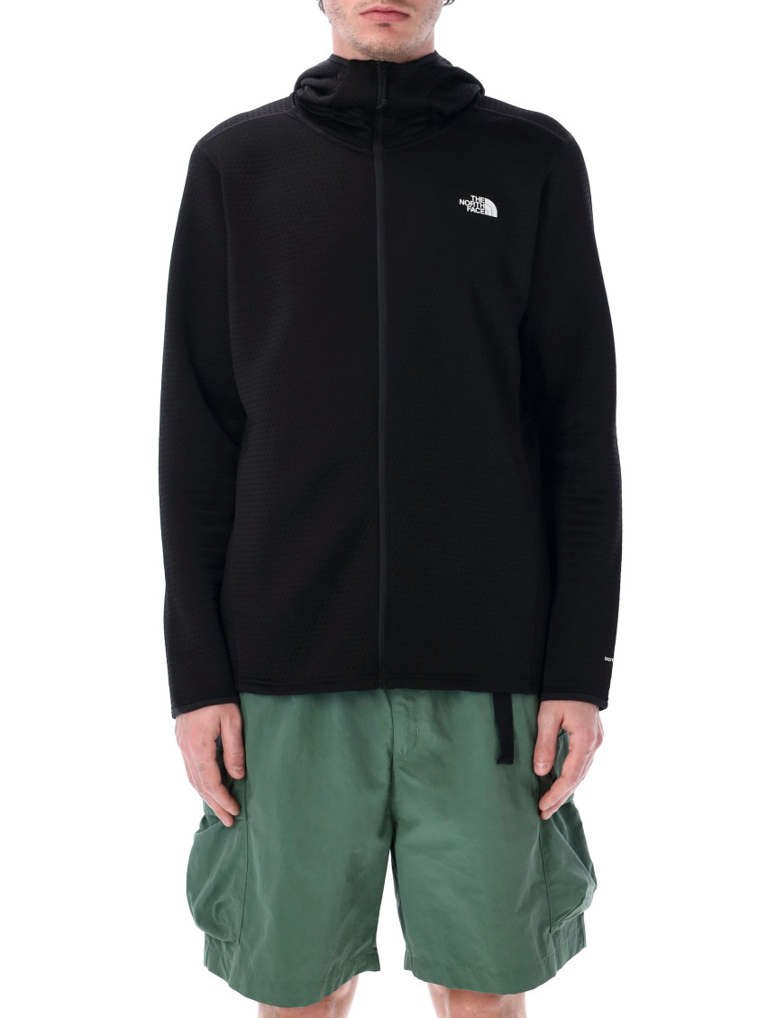 THE NORTH FACE BLACK LOGO HOODED JACKET 