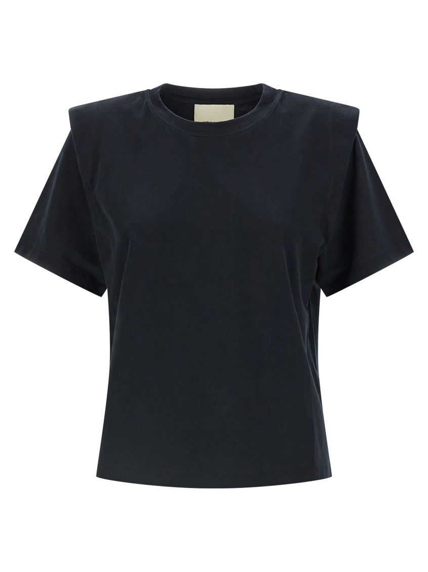 Isabel Marant Étoile Zelitos Shoulder Detail Crew Neck Top