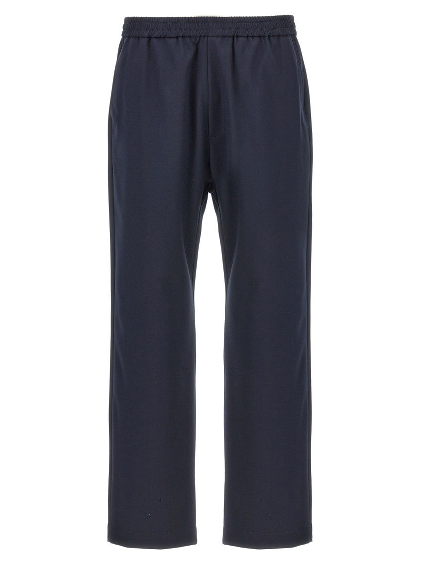 Shop Barena Venezia Navy Blue Tosador Pants