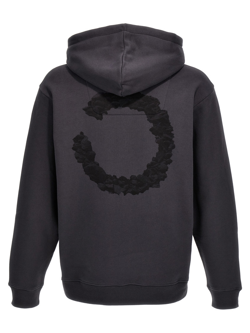 Objects IV Life Grey Boulder Print Hoodie for Men Online USA