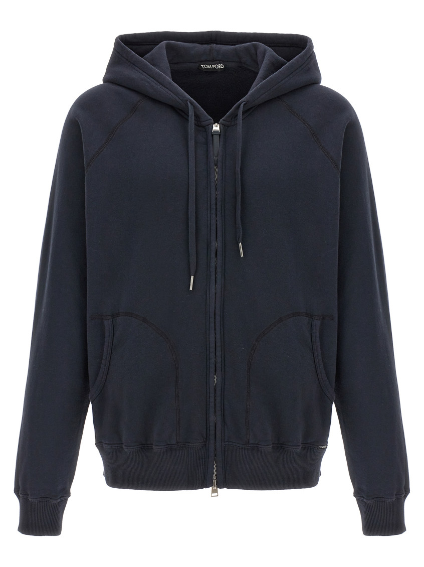 Tom Ford Navy Blue Vintage Hoodie