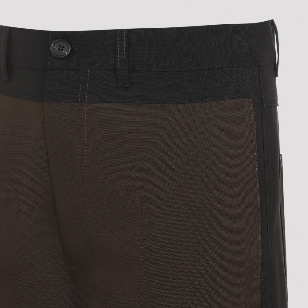 パンツ Marni Relaxed-Fit Virgin Wool Trousers Marni Virgin Wool Trousers | Garmentory