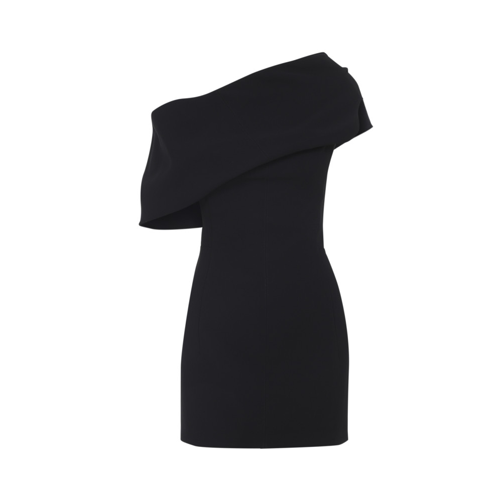 Jacquemus Black One-shoulder Fish Dress