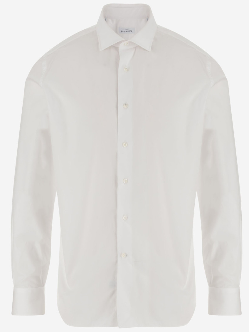 Alessandro Gherardi White Solid Shirt In White