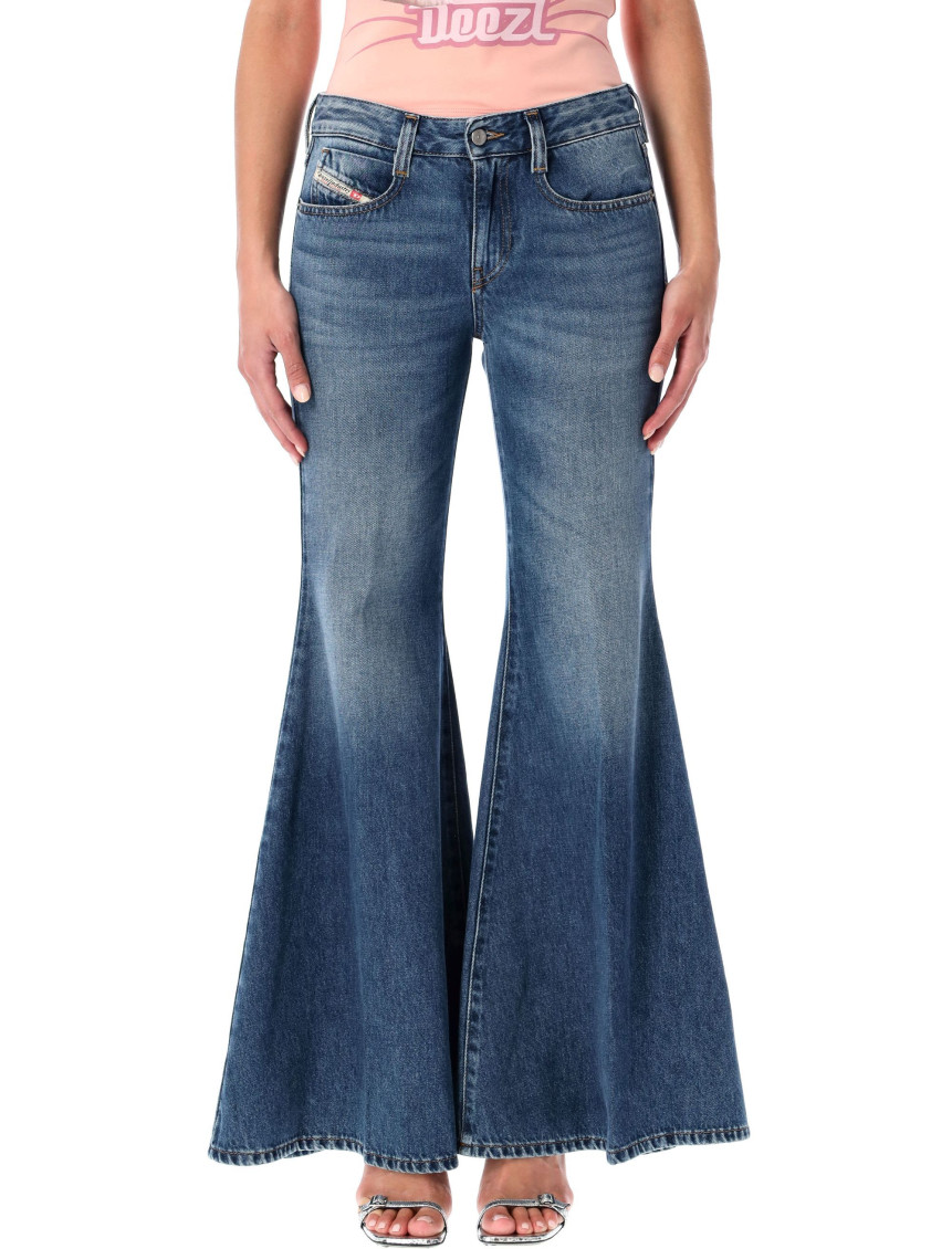 Diesel Blue Flared Jeans