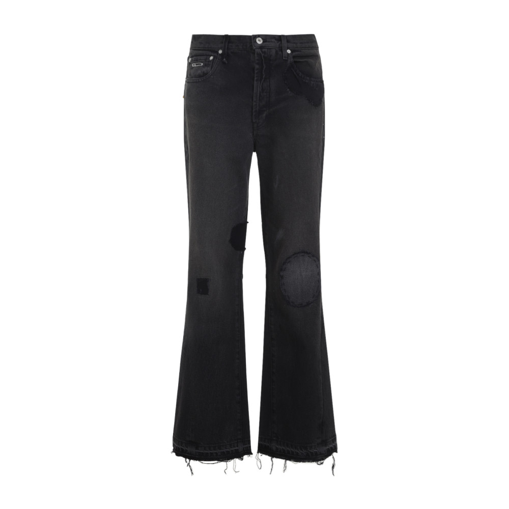 GALLERY DEPT. MEN BLACK FLARE JEANS, 32 LUXURY JEANS FOR MEN DARVEYS