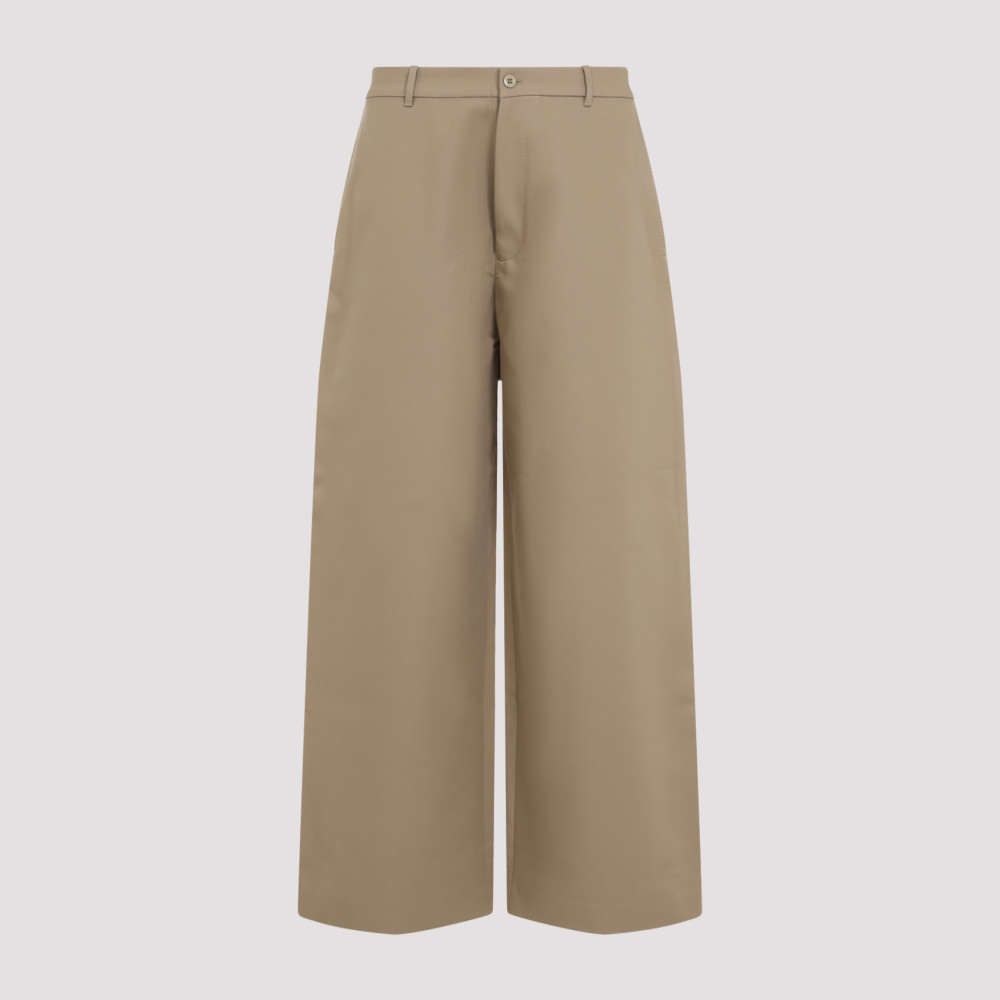 ACNE STUDIOS BEIGE COTTON PANTS