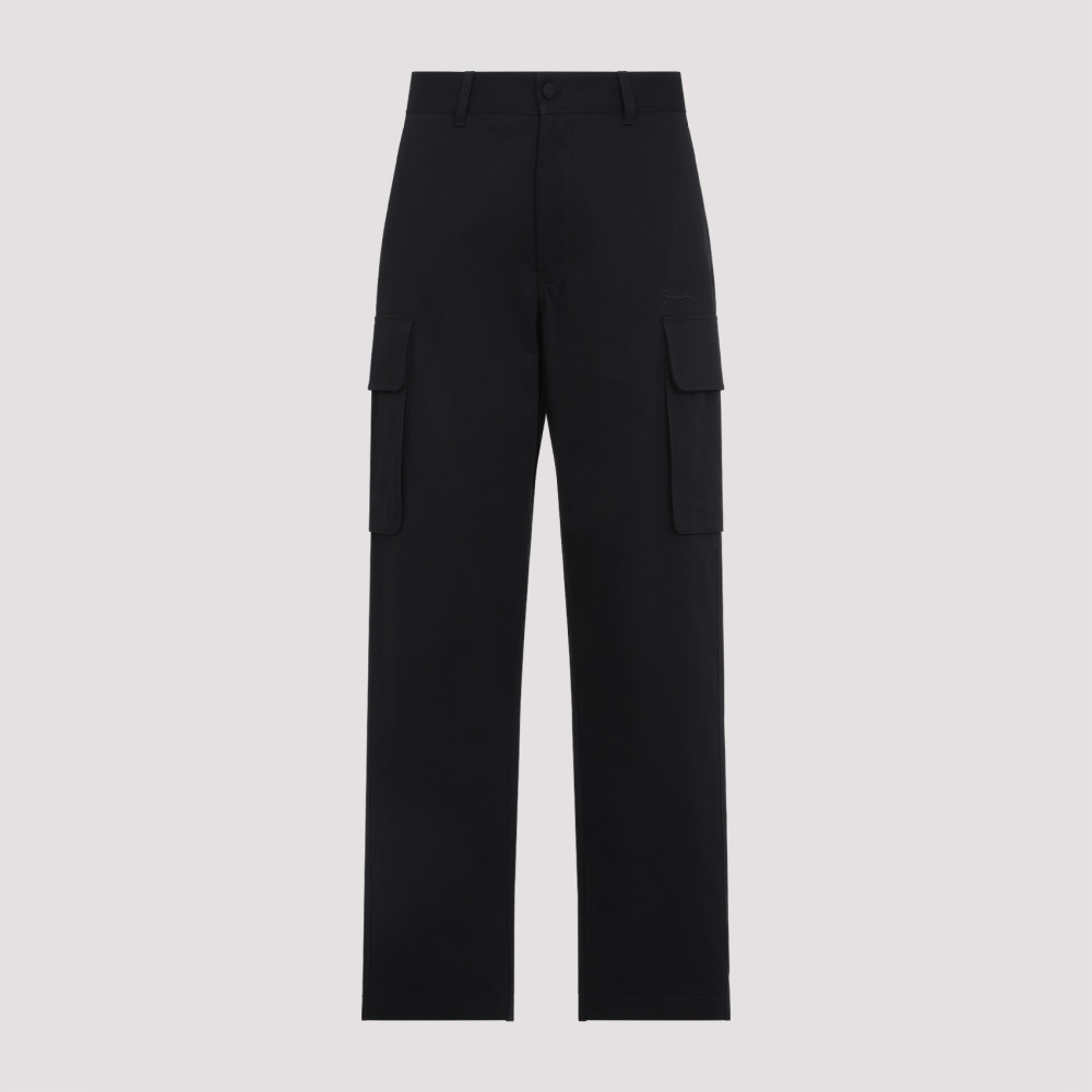 GIVENCHY BLACK COTTON CARGO PANT