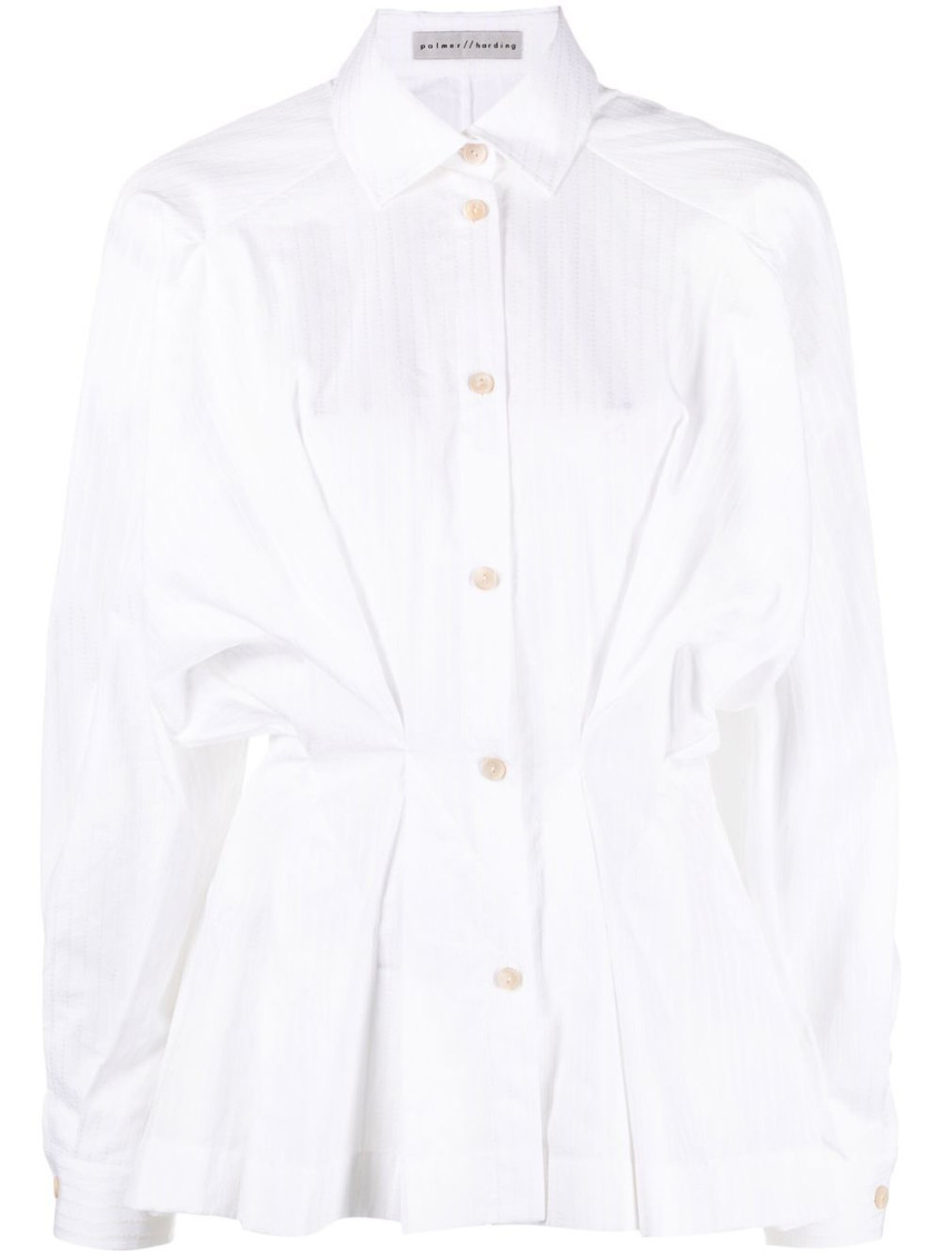 Palmer Harding Palmer/harding Cotton Shirt In White