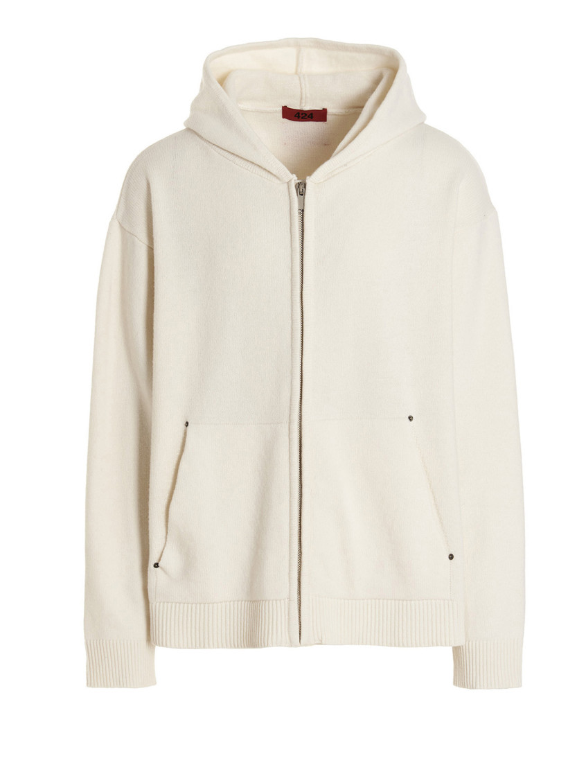 424 Sudadera - Blanco In White