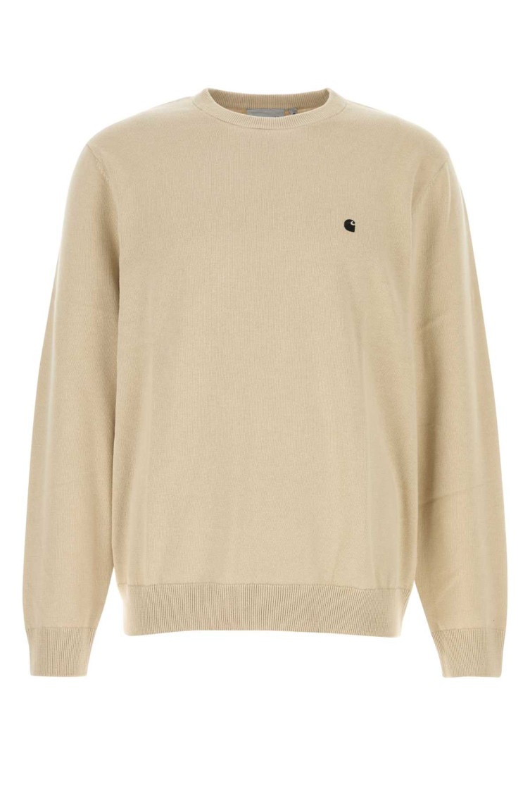 Carhartt Madison Cotton Sweater With Ribbed Cuffs And Hem
