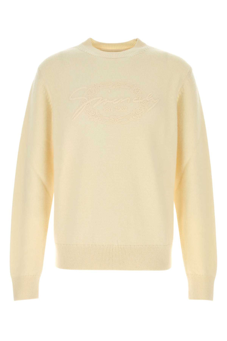 Givenchy Logo Embroidered Wool Sweater