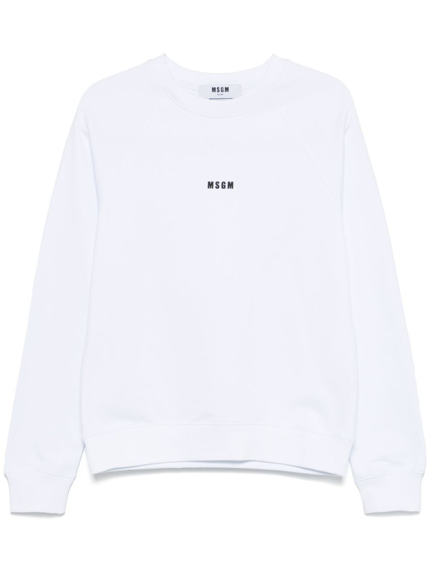 Msgm Classic Crew Neck Sweatshirt