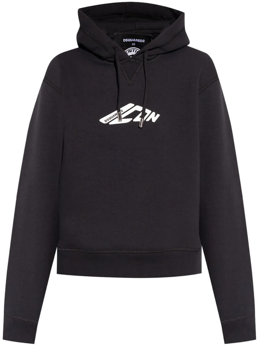 Dsquared2 Black Logo Hoodie