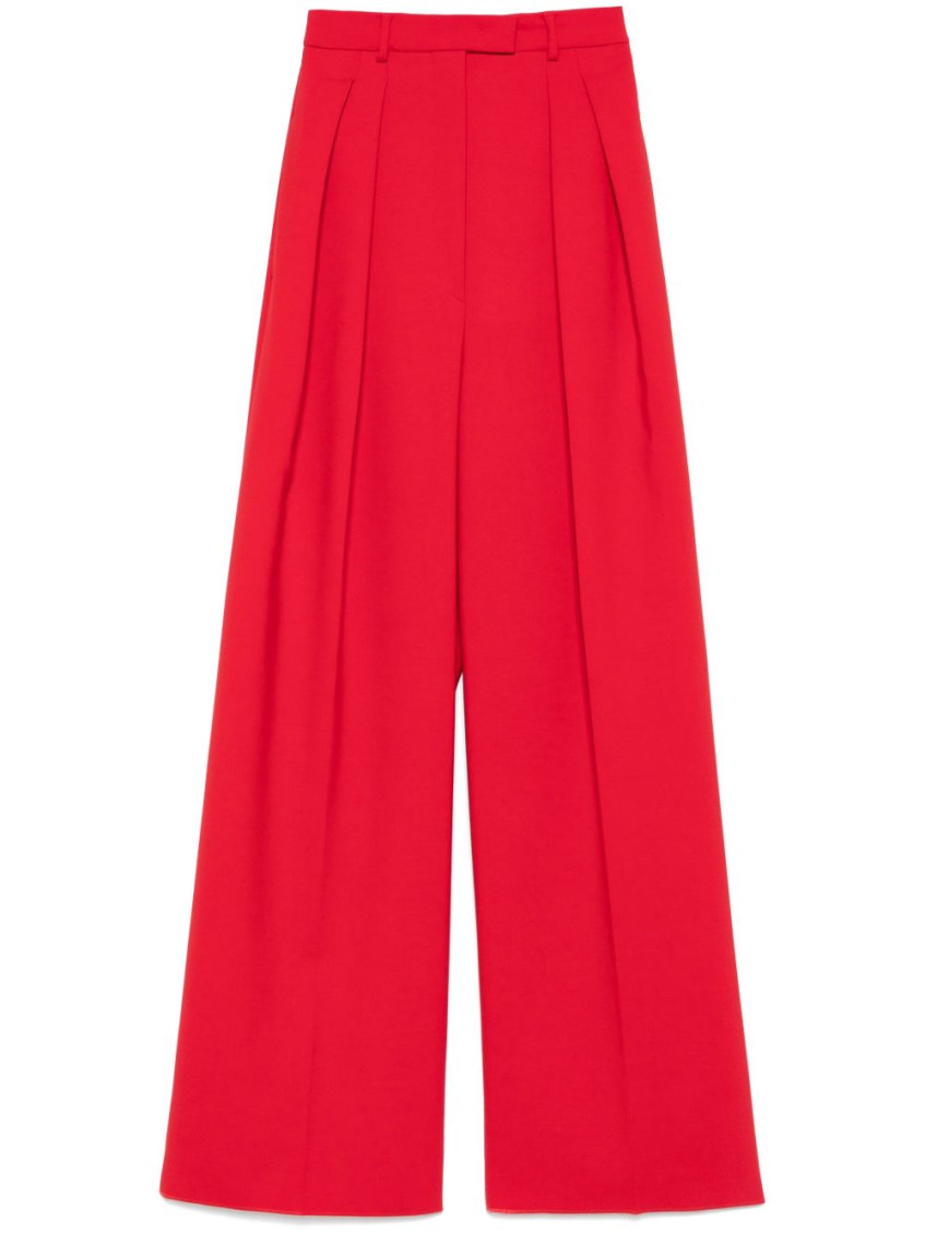 Sportmax Trousers In Red