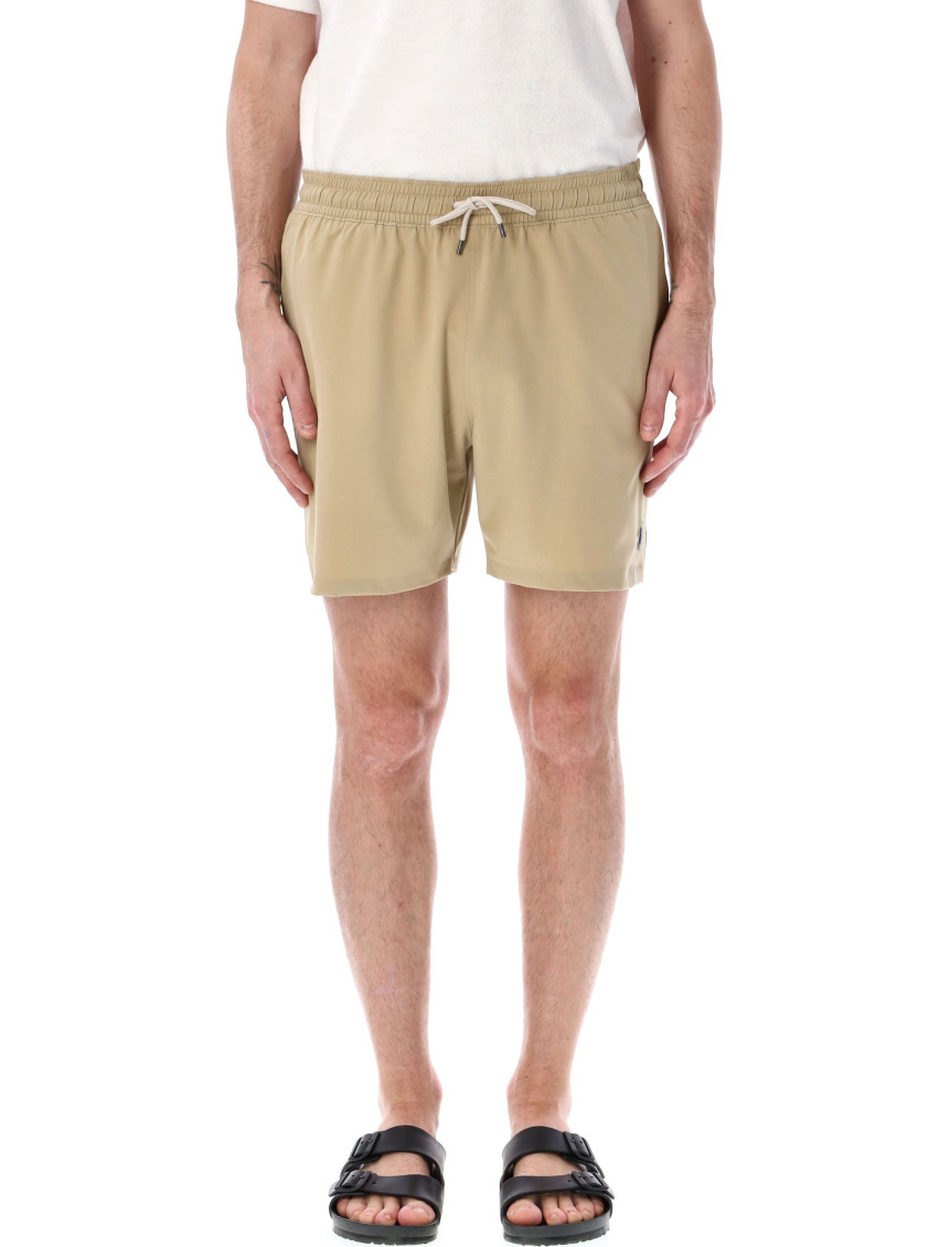 Ralph Lauren Beige Classic Swim Shorts In Neutral
