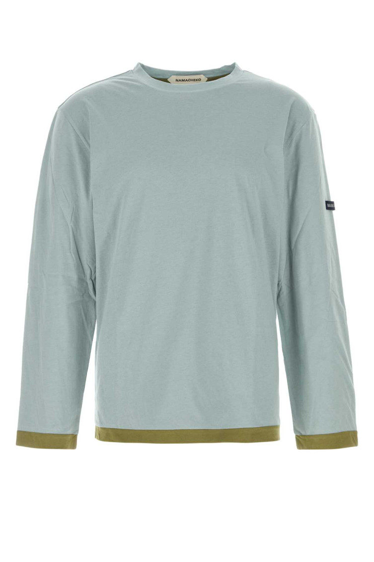 Namacheko Cotton T-shirt Contrast Hem