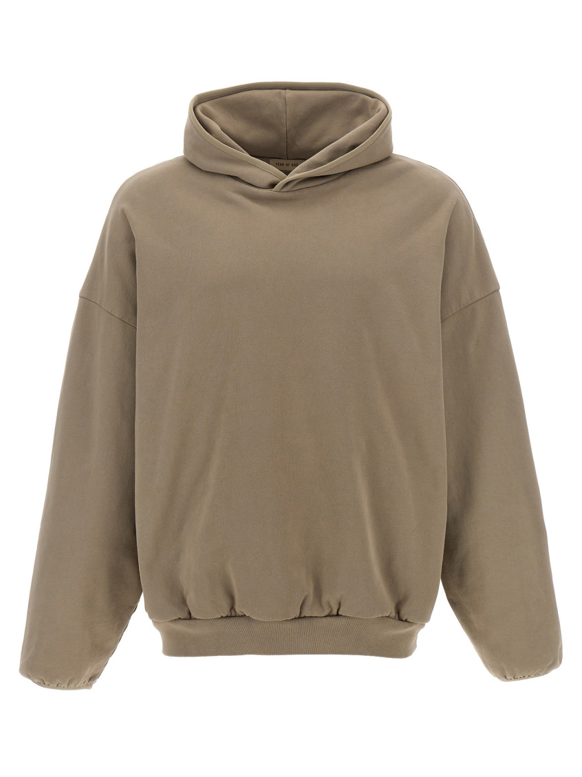 Shop Fear Of God Beige Bound Hoodie