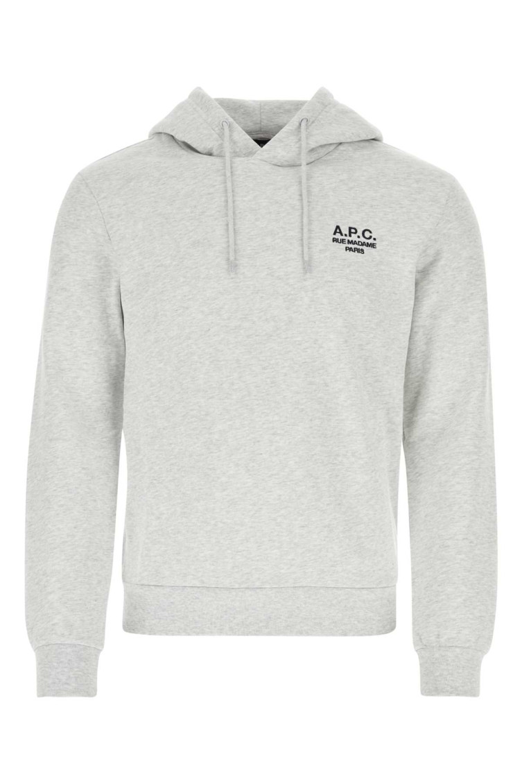 Apc Standard Sweatshirt In Grey